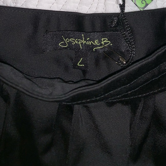 Contemporary Formal/Dressy Josephine B Black A-Line Skirt NWT - Picture 3 of 4